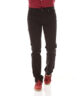 Men Regular Fit Black Cotton Blend Trousers